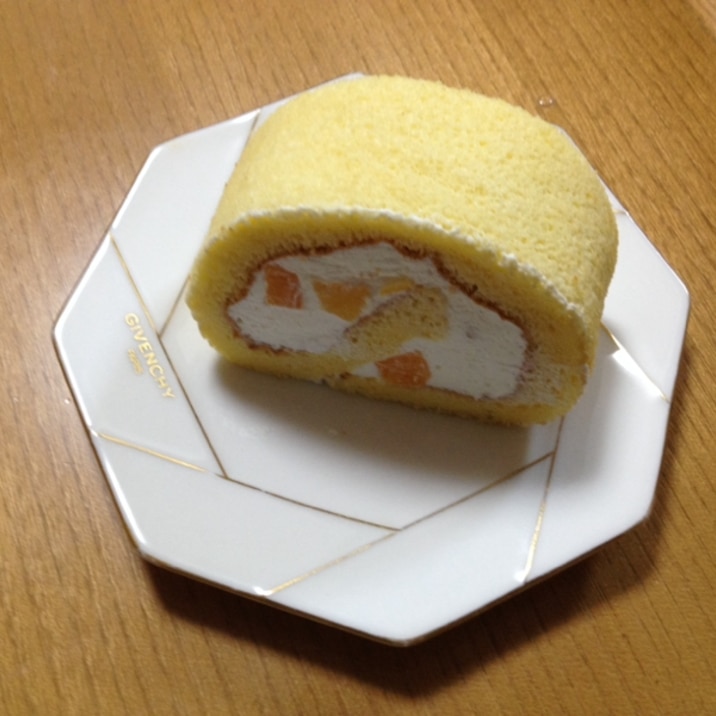 コンビニスイーツを再現！もっちもちロールケーキ